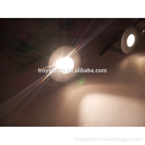 Modern design mini spot 1 watt led recessed ceiling light with high grade chip for concentrating the lighting